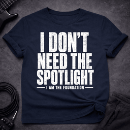 Nobody Hears Me Anyway T Shirt Gift For Bass Player