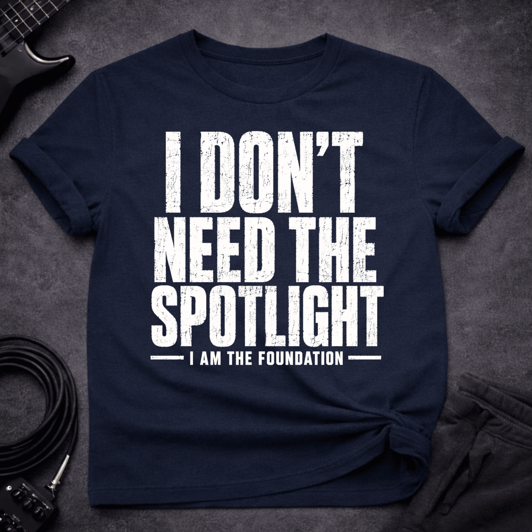 Nobody Hears Me Anyway T Shirt Gift For Bass Player