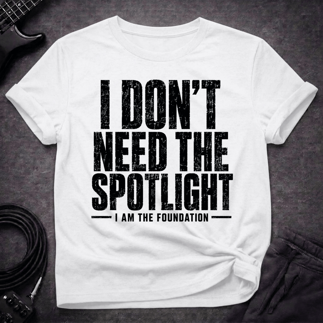 Nobody Hears Me Anyway T Shirt Gift For Bass Player