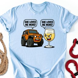 Rig Vs Wine T Shirt Gift For Offroad Enthusiast