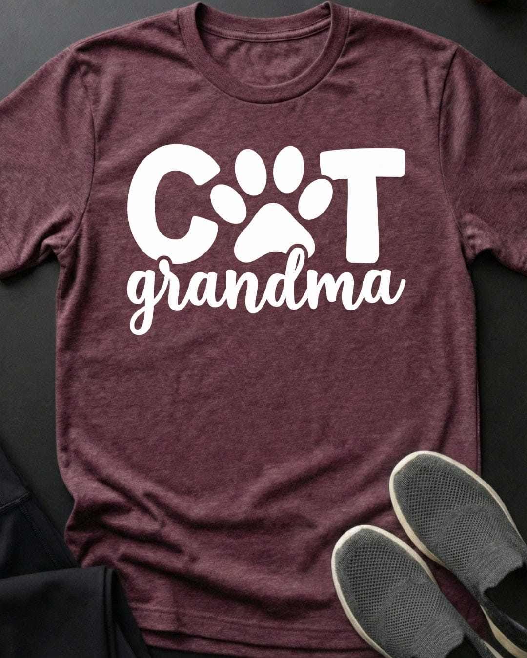Cat Grandma Tee Gift For Grandma