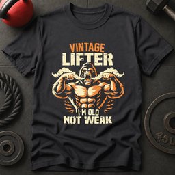 Vintage Lifter T Shirt Gift For Fitness Lover