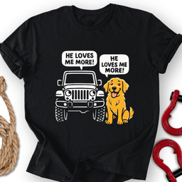 Rig Vs Dog T Shirt Gift For Offroad Enthusiast