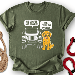 Rig Vs Dog T Shirt Gift For Offroad Enthusiast