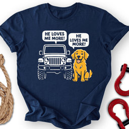 Rig Vs Dog T Shirt Gift For Offroad Enthusiast