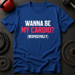 Wanna Be My Cardio T Shirt Gift For Fitness Lover