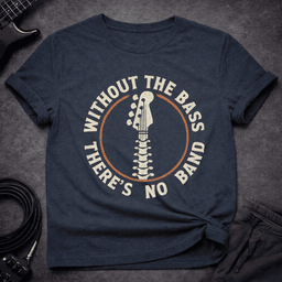 Theres No Band Logo T Shirt Gift For Bass Player