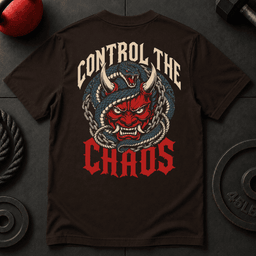 Control The Chaos T Shirt Gift For Fitness Lover