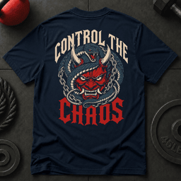 Control The Chaos T Shirt Gift For Fitness Lover