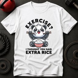 Exercise I Thought T Shirt Gift For Fitness Lover