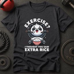 Exercise I Thought T Shirt Gift For Fitness Lover