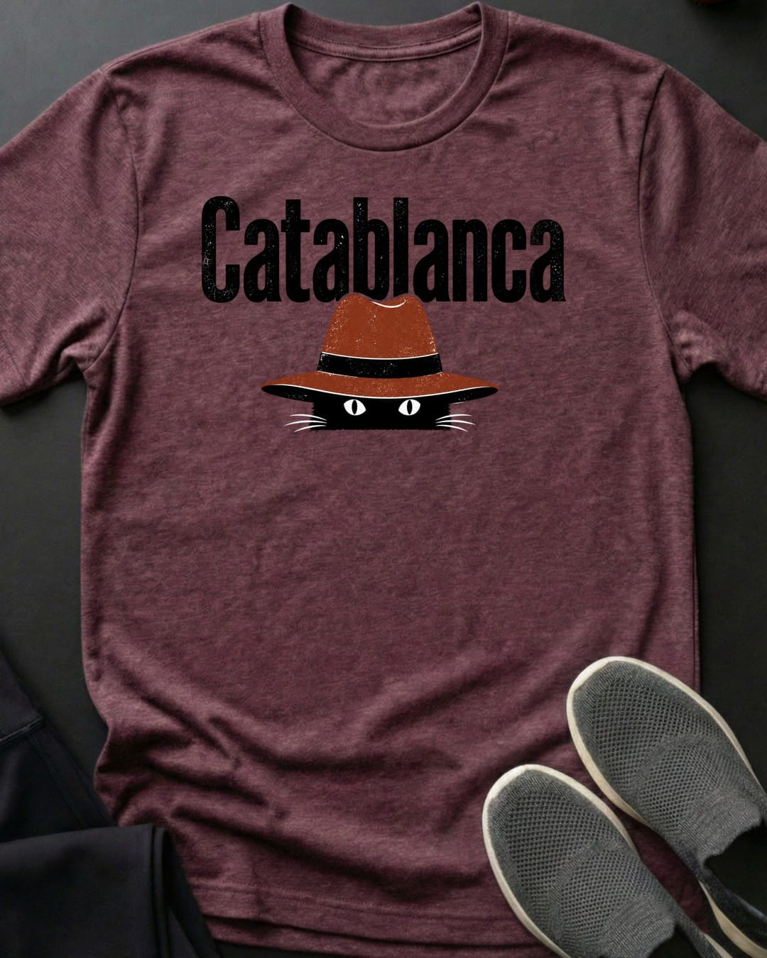 Catablanca Tee Gift For Cat Lover