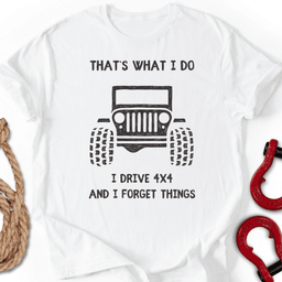 What I Do T Shirt Gift For Offroad Enthusiast
