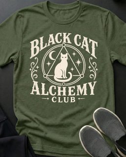 Bc Alchemy Club Tee Gift For Cat Lover