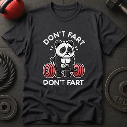 Dont Fart Panda T Shirt Gift For Fitness Lover