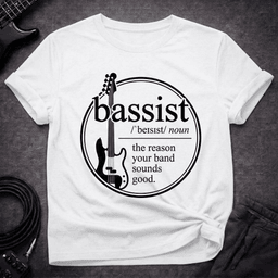 The Real Mvp Bassist T Shirt Gift For Bass Player