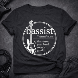 The Real Mvp Bassist T Shirt Gift For Bass Player