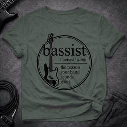 The Real Mvp Bassist T Shirt Gift For Bass Player
