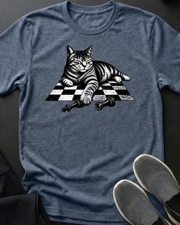 Check Mate Tee Gift For Cat Lover