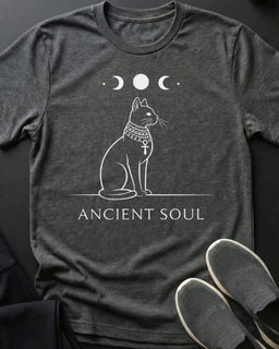 Ancient Soul Tee Gift For Cat Lover