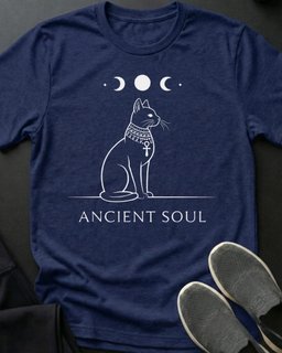 Ancient Soul Tee Gift For Cat Lover