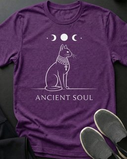Ancient Soul Tee Gift For Cat Lover