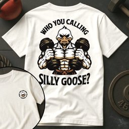 Who You Calling Silly Goose T Shirt Gift For Fitness Lover
