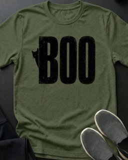 Boo Peek Tee Gift For Cat Lover