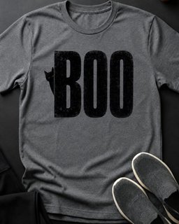 Boo Peek Tee Gift For Cat Lover