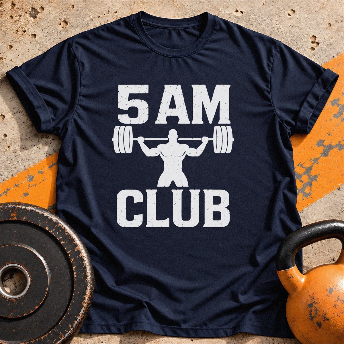 5 Am Club Gym T Shirt Gift For Fitness Lover