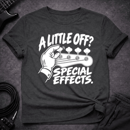 A Little Off T Shirt Gift For Bass Player