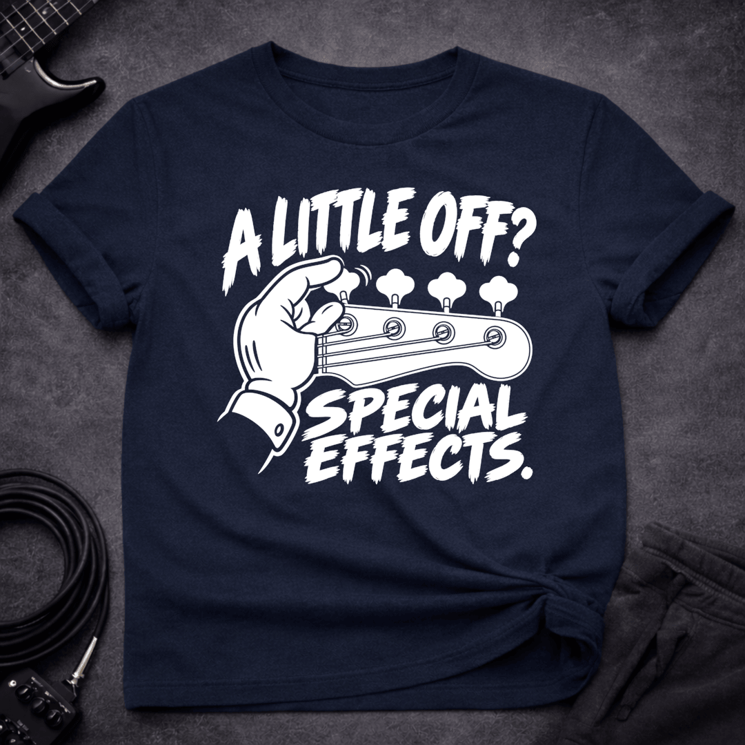 A Little Off T Shirt Gift For Bass Player