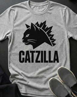 Catzilla Ii Tee Gift For Cat Lover