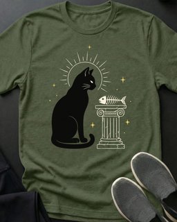 Altar To The Gods Tee Gift For Cat Lover