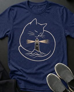 Beacon Keeper Tee Gift For Cat Lover