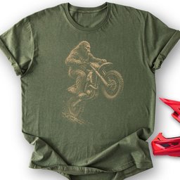 Squatch Wheelie T Shirt Gift For Offroad Enthusiast