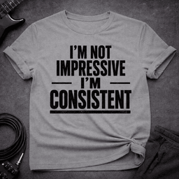 Im Consistent T Shirt Gift For Bass Player
