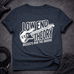 Bassists Run The Groove T Shirt Gift For Bass Player