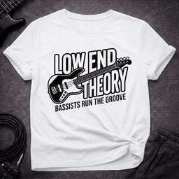 Bassists Run The Groove T Shirt Gift For Bass Player