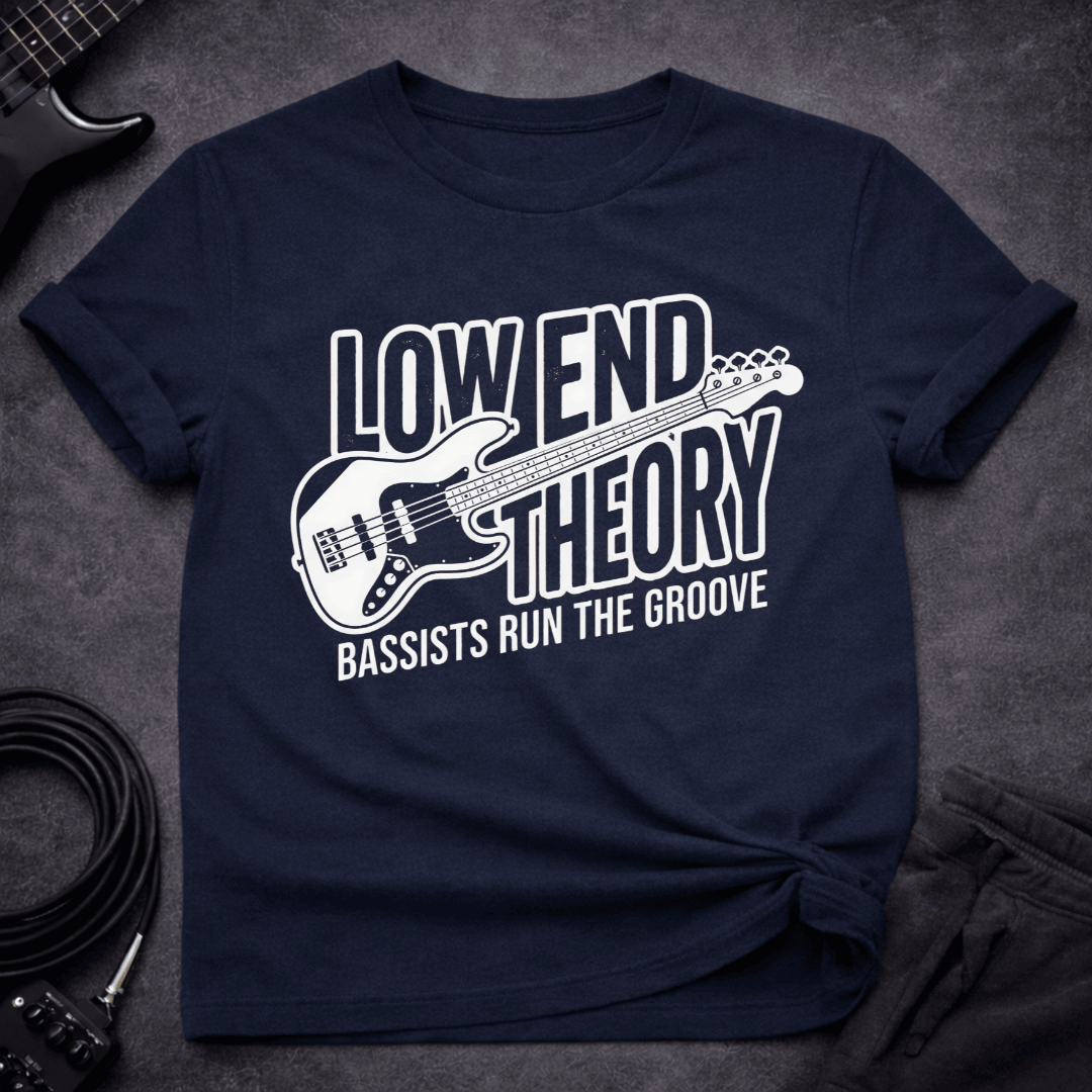 Bassists Run The Groove T Shirt Gift For Bass Player