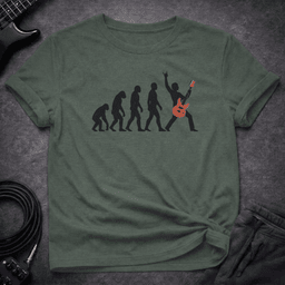 Bassist Evolution V2 T Shirt Gift For Bass Player