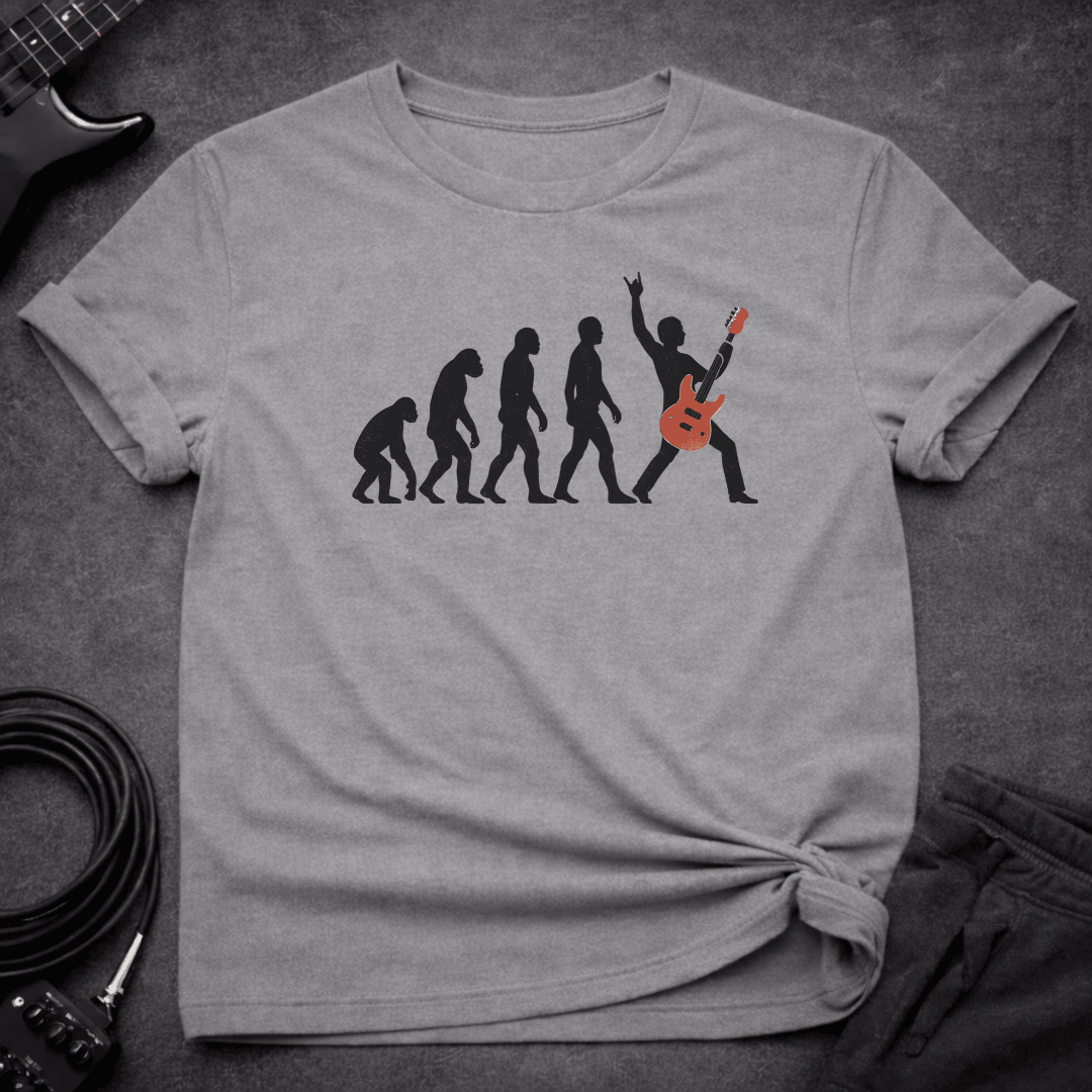 Bassist Evolution V2 T Shirt Gift For Bass Player