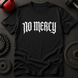 No Mercy T Shirt Gift For Fitness Lover