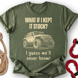 Stock Who T Shirt Gift For Offroad Enthusiast