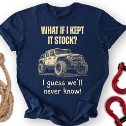 Stock Who T Shirt Gift For Offroad Enthusiast