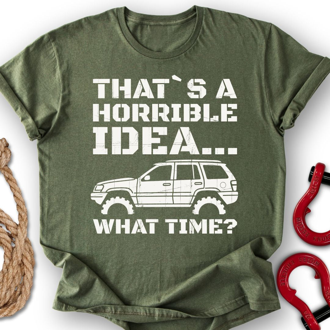 Wj Time T Shirt Gift For Offroad Enthusiast
