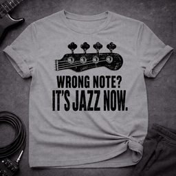 Its Jazz Now T Shirt Gift For Bass Player