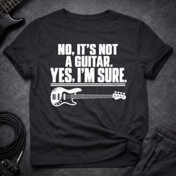 Yes Im Sure T Shirt Gift For Bass Player