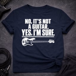 Yes Im Sure T Shirt Gift For Bass Player