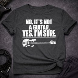 Yes Im Sure T Shirt Gift For Bass Player